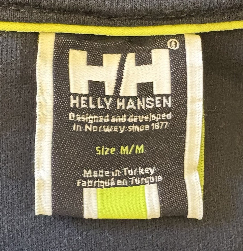 Helly Hansen Crew Neck  Sweatshirt Medium Navy HH… - image 4