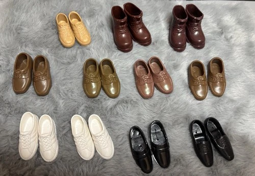 Vintage Ken (Barbie) Doll Shoe Lot 11 Pairs Boots Sneakers Dress Shoes All China
