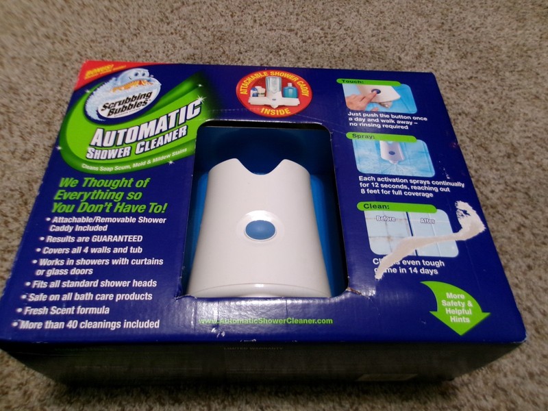 SCRUBBING BUBBLES Automatic Shower Cleaner Sprayer Kit w/ 2 34 oz Refills NIB