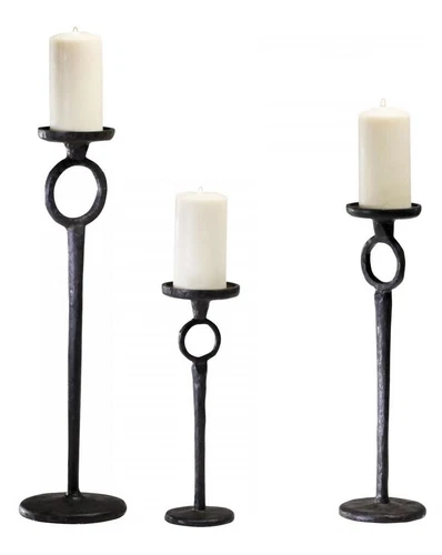 Rust Medium Duke Candleholder - Picture 1 of 1