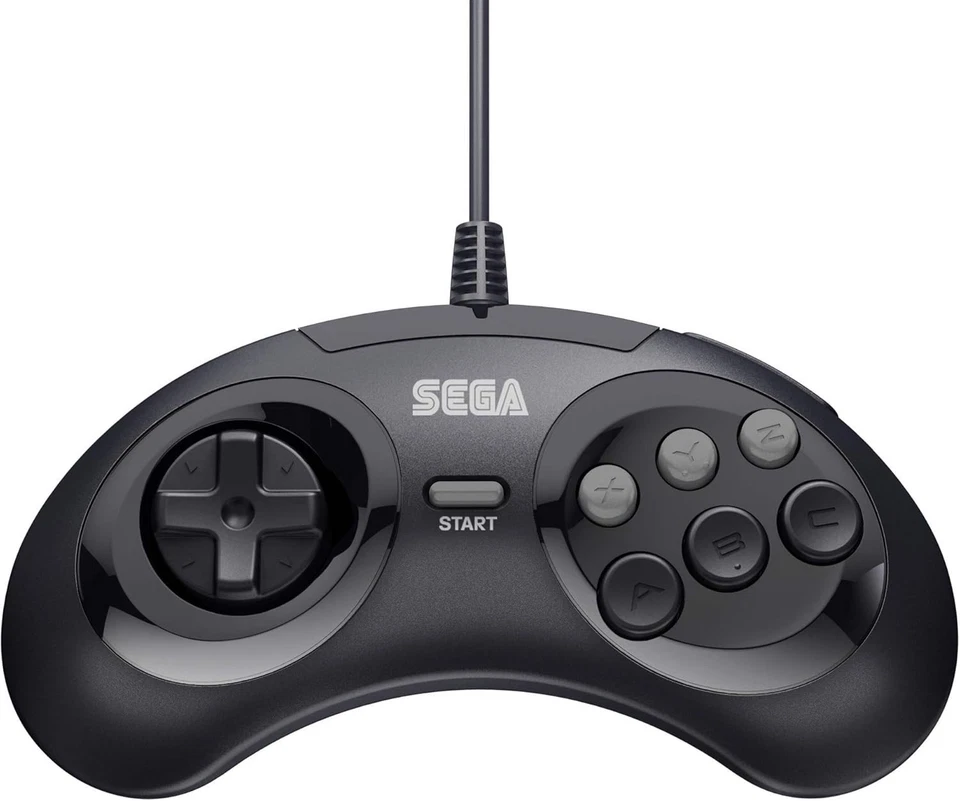 Controlador USB Oficial SEGA Genesis con Diseño de 6 Botones para Uso Multiplataforma Foto 4 de 4