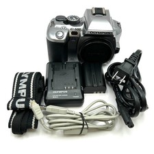 Very Good Olympus E-500 Silver DSLR Camera Japanese Only Tested