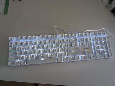 Macally BMKEY Backlit Mechanical Full Size Mac USB Wired Keyboard Brown Switch