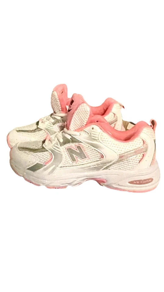 New Balance 530 - Blanc / Argent / Rose - Taille 40 (Neuves avec boîte) - Photo 2/4