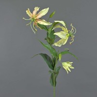 Artplants KüNstliche Blume Ruhmeskrone Celeste, Gelb, 75Cm