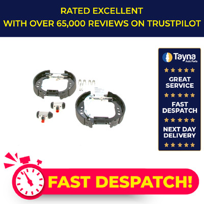 Brake Shoes Set fits SEAT ARONA KJ7 1.6D 2017 on Bosch Top Quality Guaranteed