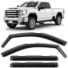 Sun Rain Visors Wind Guards for 2020-2026 GMC Sierra 2500HD/3500HD Crew Cab