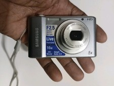Samsung ST66 16.1MP Compact Digital Camera Used No Battery. Good
