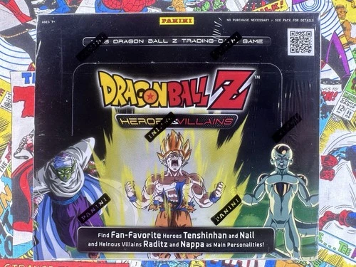 Dragon Ball Z: Heroes & Villains DBZ Panini Sealed Booster Box