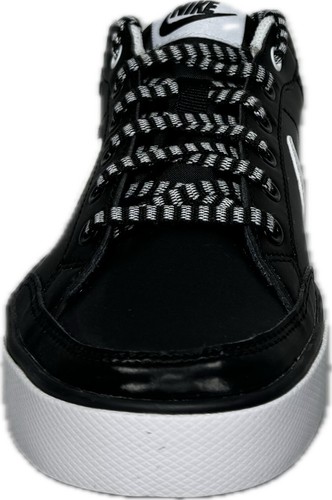 NIKE CAPRI 3 LTR(GS) BLACK/WHITE LEATHER SHOES, 579951-009 - Picture 3 of 6