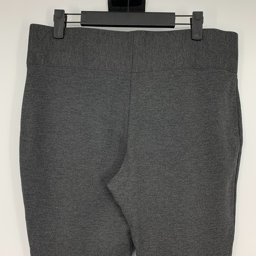 Tahari Leggings Womens Large Gray Pull On Ponte Knit Stretch Tummy Control Pants - Picture 7 of 8
