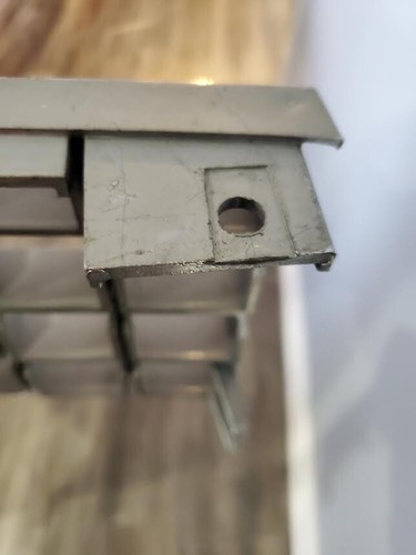 1976 Cadillac Seville Front Grill, Chrome, 1607022 - Picture 4 of 4