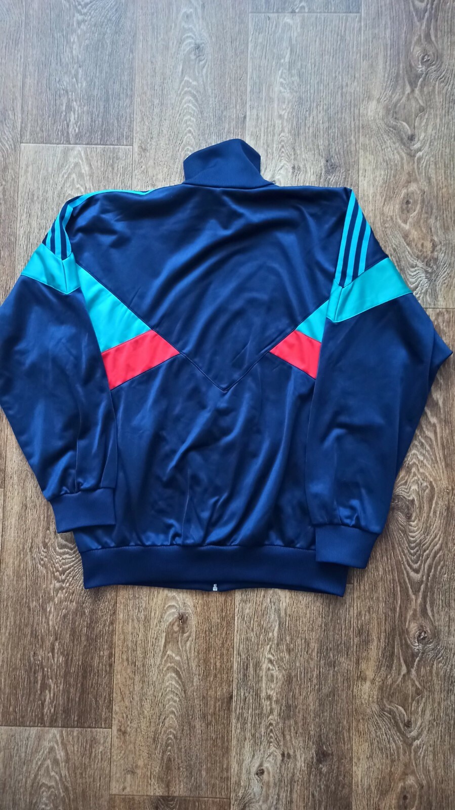 adidas blue and red tracksuit