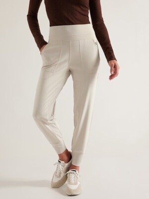 ATHLETA Venice Jogger  PLUS SIZE 1X Abalone Grey Pants #597888 NEW