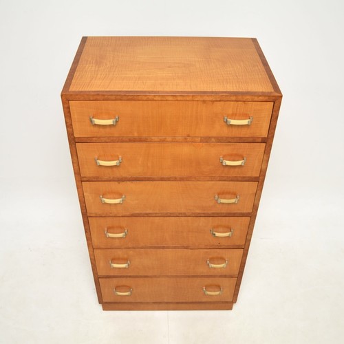 Art Deco Satinwood and Walnut Chest of Drawers - Picture 3 of 12