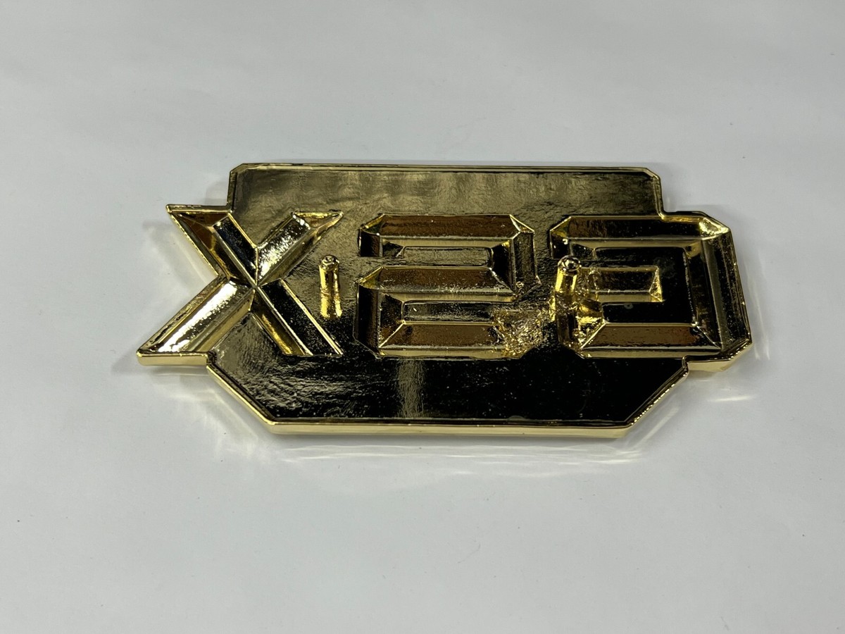 GSX750 for SUZUKI GSX750 GSX750X 1981 SIDE COVER Gold BADGE Emblem
