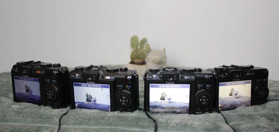 Profi Fotostation 4 Bilder gleichzeitig Canon PowerShot G9 Produktfotos 12.1 MP - Bild 3 von 4