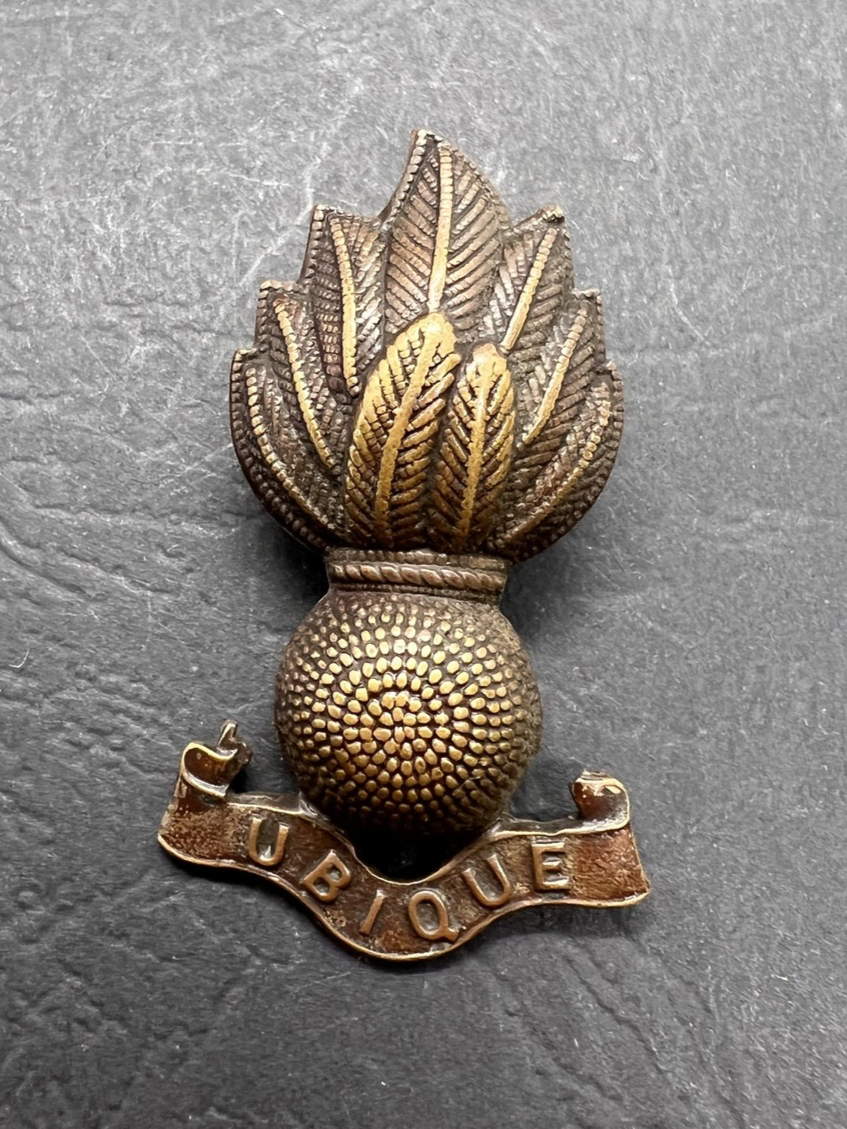 Royal Engineers - Officers British Military Army Collar Badge