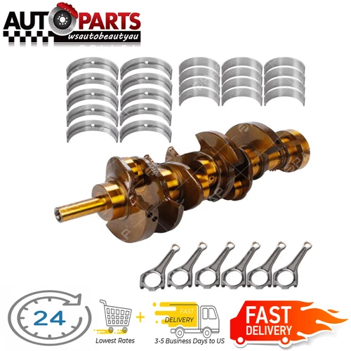 Crankshaft&Connecting Rod,Main&Connecting Rod Bearing For Jaguar Land Rover 3.0L