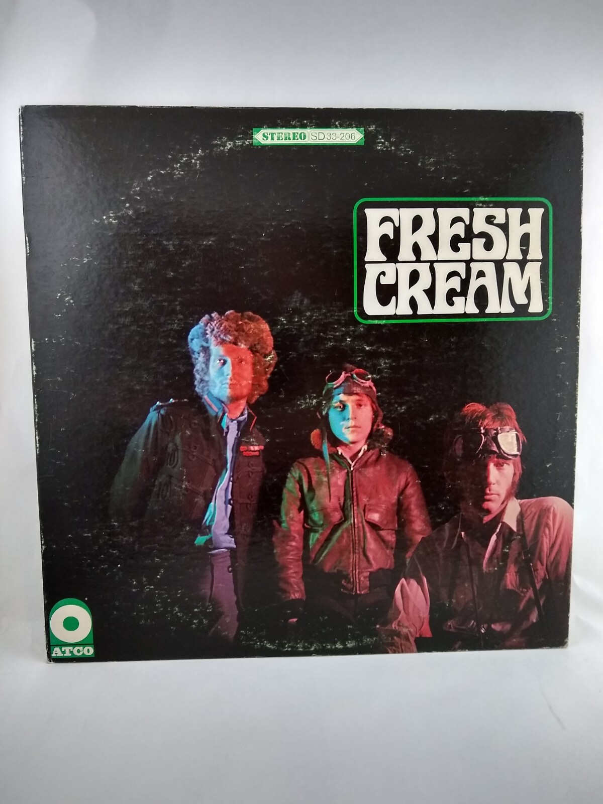 CREAM Fresh Cream LP 1967 ATCO Records SD33-206 Stereo VG Vinyl
