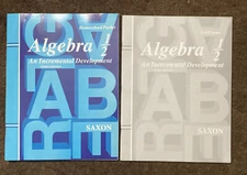 saxon algebra 1/2 (3rd edition) Answer Key & Test forms (brand New)no Textbook