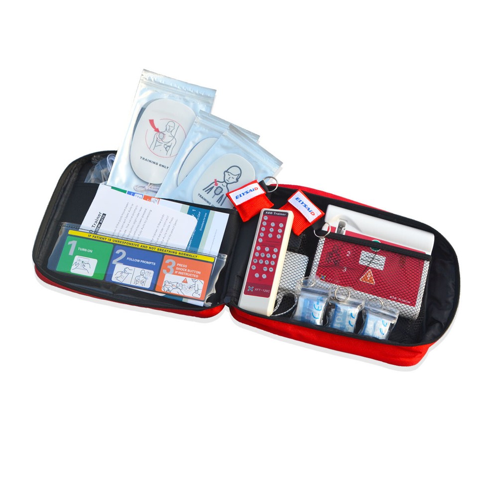 New Portable Automatic External AED Simulator AED Trainer CPR First Aid ...