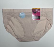 MAIDENFORM Comfort Devotion Naturally Soft Light Pink Bikini Panty Womens S/5