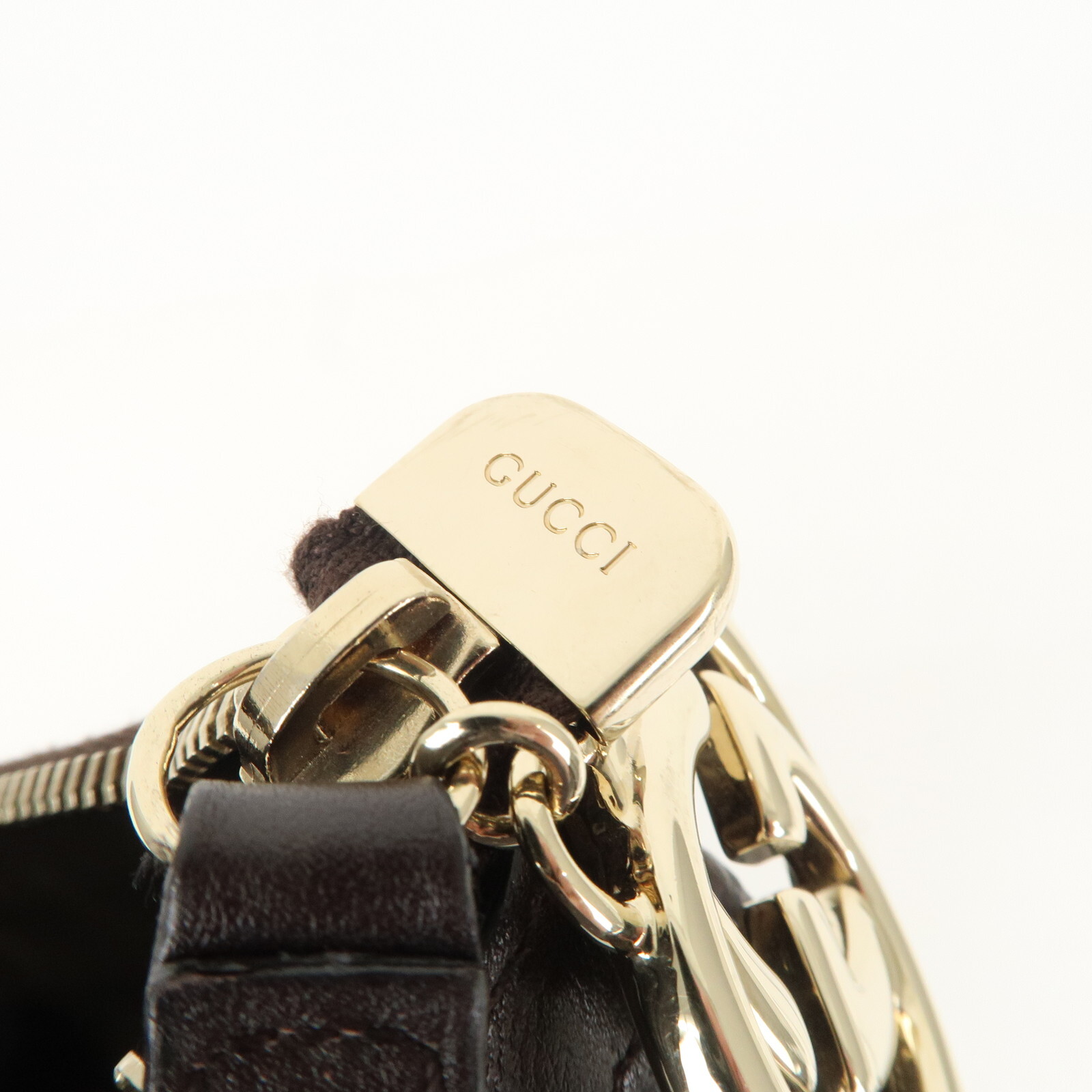 GUCCI Guccisima Interlocking G Accessory Pouch Le… - image 12