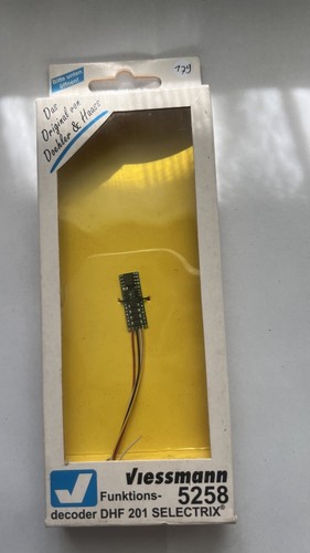 N 179 - Décodeur de fonction DHF 201 pour système Selectrix VIESSMANN 5258 | Condition: Neuf