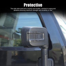 Real Carbon Fiber Exterior Rear Mirror Groove Cover Trim For Hummer H2 2003-09