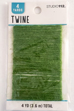 K Company STUDIO 112 TWINE 4 yds - COOL GREEN JUTE