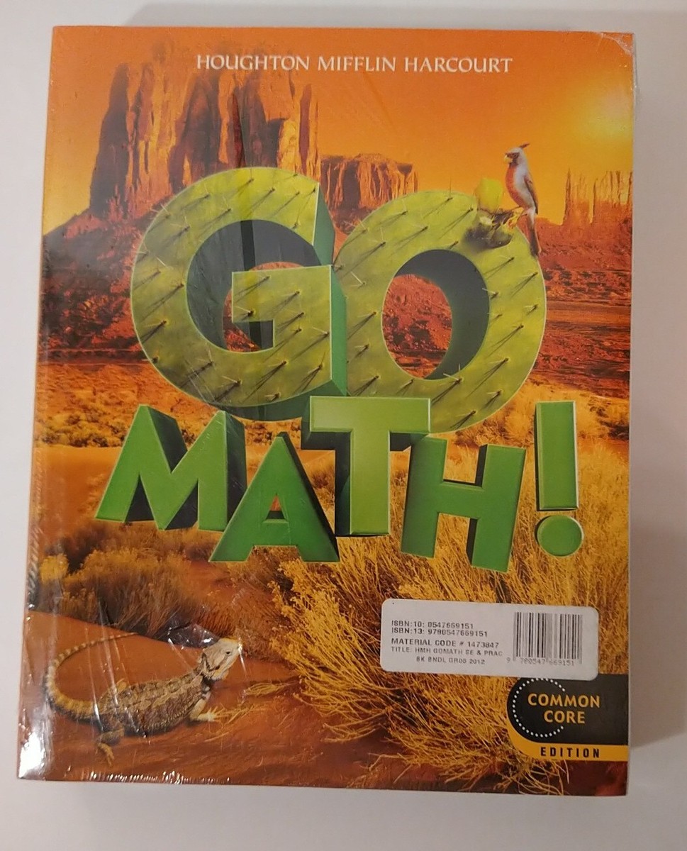 Go Math Student Edition Practice Book Bundle Grade 4