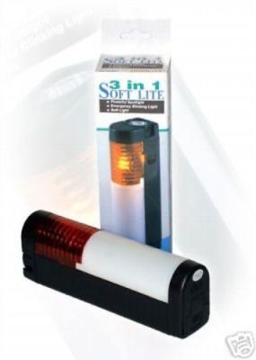 10 ea Flashlight 3 in 1 Multi-Function lantern Lot New