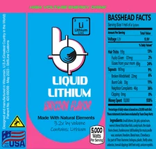 Headway BANG Liquid Lithium 38120HP Cell Battery Wrap Skin - Lifepo4 Car Audio