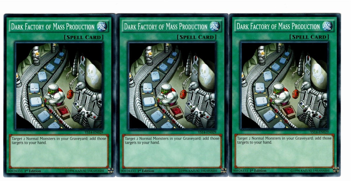 yugioh card printing factory Amazon.com: Yu-Gi-Oh! - Ancient Gear (SD10-EN021) - Structure Deck 10: Machine Re-Volt - 1st Edition All cards will be carefully packed for safe transit Yugioh Machine Conversion Factory LOB