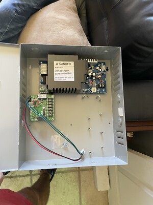 Schlage PS10067 Power Supply w/ 2 rs Relay EL Panic Device Board 12/24 VDC