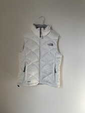 The North Face 550 White Gilet Padded Jacket - Size Xs Summer Sale Ends Soon