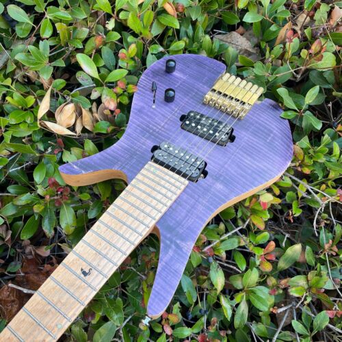 Batking Electric Headless 7 Stringed Multiscale Guitar luminous Inlays - Picture 18 of 24
