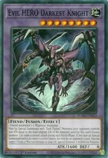Yugioh Evil HERO Darkest Knight Common SUDA
