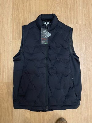 Callaway Mens Chev Welded Quilted Golf Gilet (Black) Size Small BNWT  UK