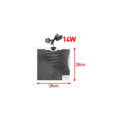 Reptile Vivarium Heat Mat Heating Warm Heater Pad With Thermostat Controller UK - Picture 8 of 15
