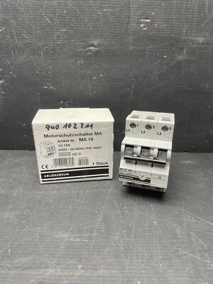 ABL Sursum MA.16 / 10-16A   500V / 50-60Hz Motorschutzschalter In OVP (Z6-3#D)