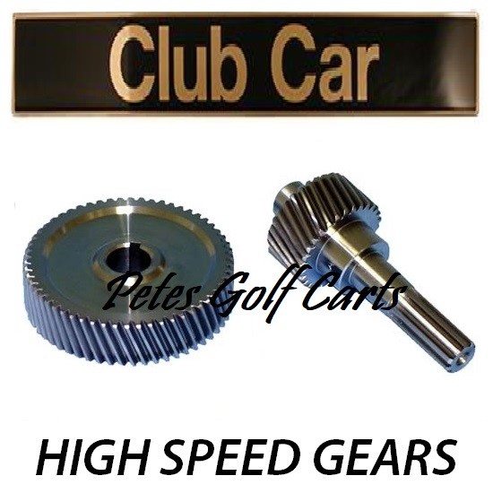 High Speed Gears Club Car Gas Golf Carts 1988 thru 1996 Made In The USA