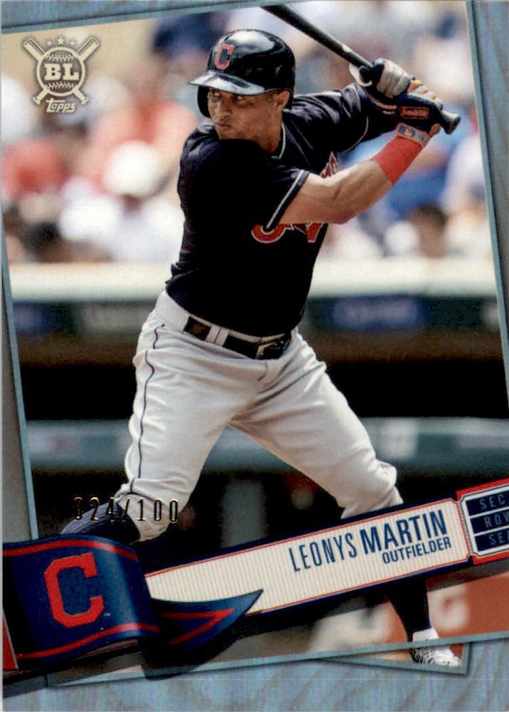 2019 Topps Big League Rainbow Foil #94 Leonys Martin /100
