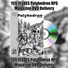 159 Issues Polyhedron RPG Magazine Complete C...