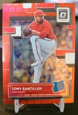 Tony Santillan 2022 Panini Donruss Optic Pandora Red #/99 Rated Rookie...