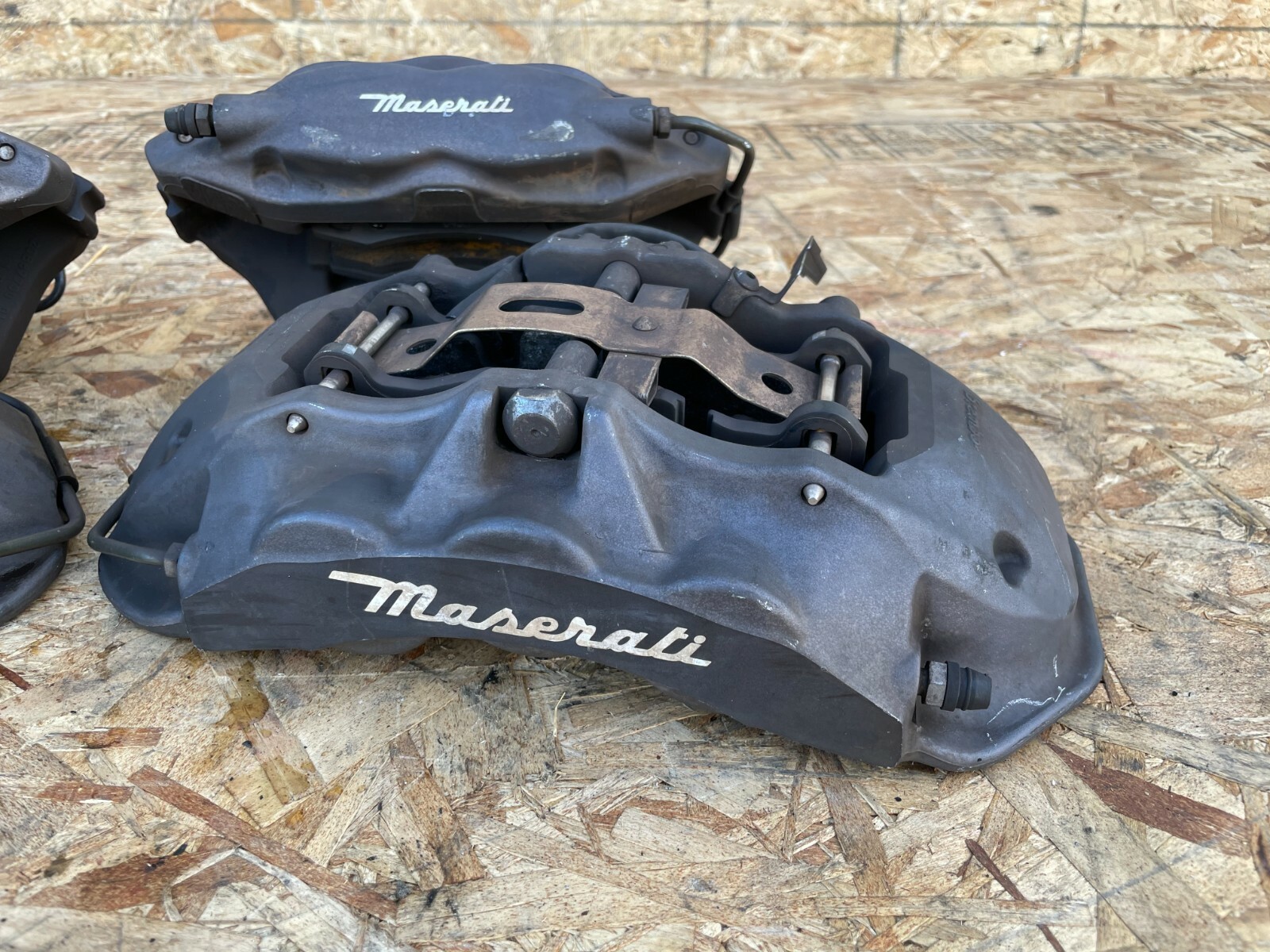 BREMBO BRAKE CALIPER CALIPERS SET FRONT/REAR OEM 53K 14-19 MASERATI GHIBLI S Q4