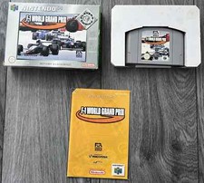 ebay® Auktion 186866153649 | F1 WORLD GRAND PRIX || NINTENDO 64 N64 || OVP + ANLEITUNG || GUT Thumbnail of ebay® auction 186866153649 | F1 WORLD GRAND PRIX || NINTENDO 64 N64 || OVP + ANLEITUNG || GUT
