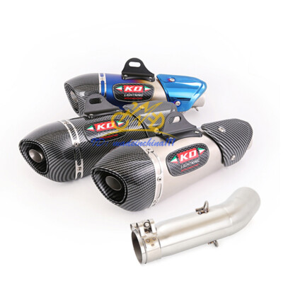 Exhaust Mid Pipe Link For Suzuki GSXR 600 750 2011-2023 – Stainless Steel Modified System