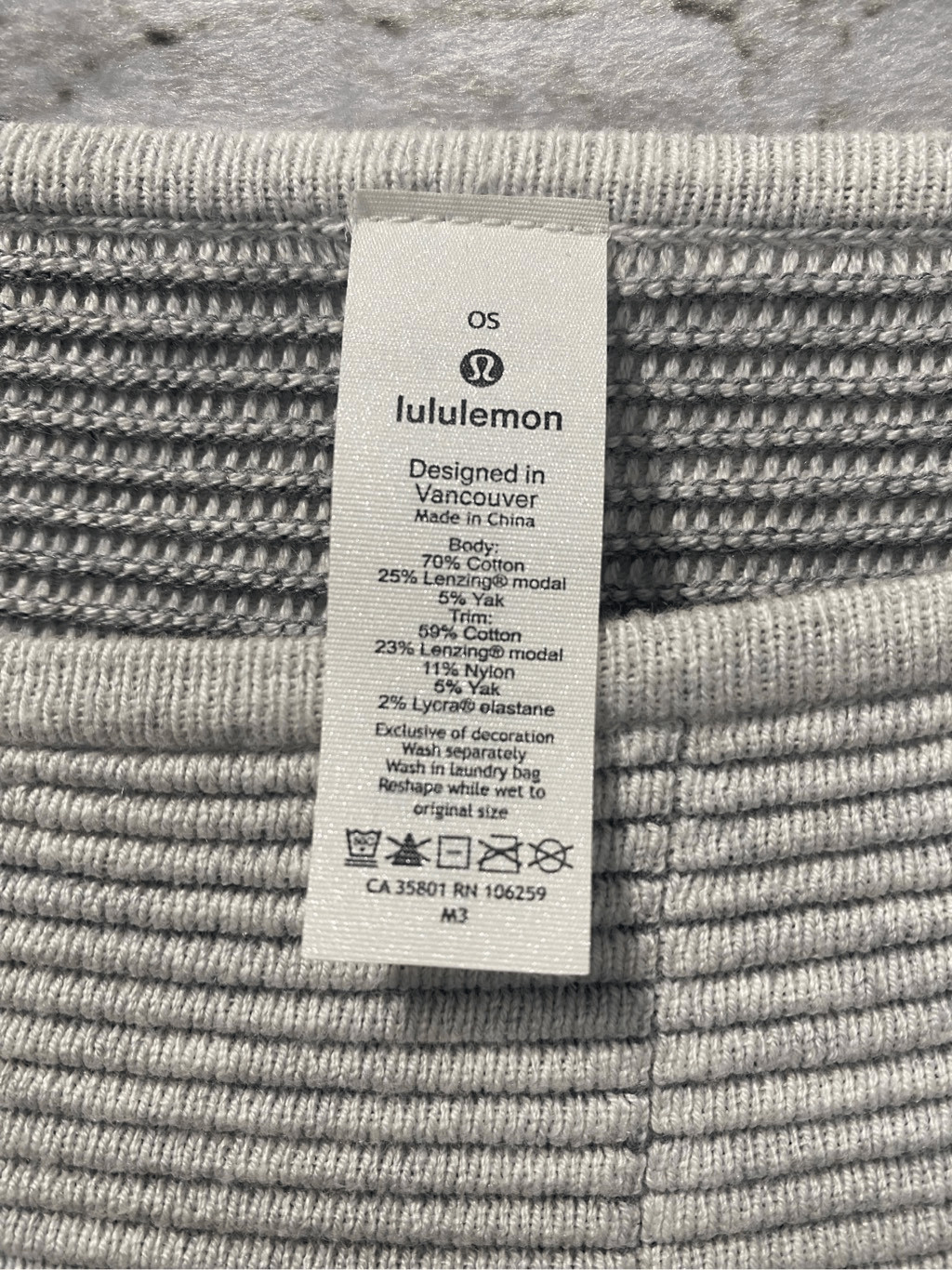 Lululemon It all lines up poncho image 9